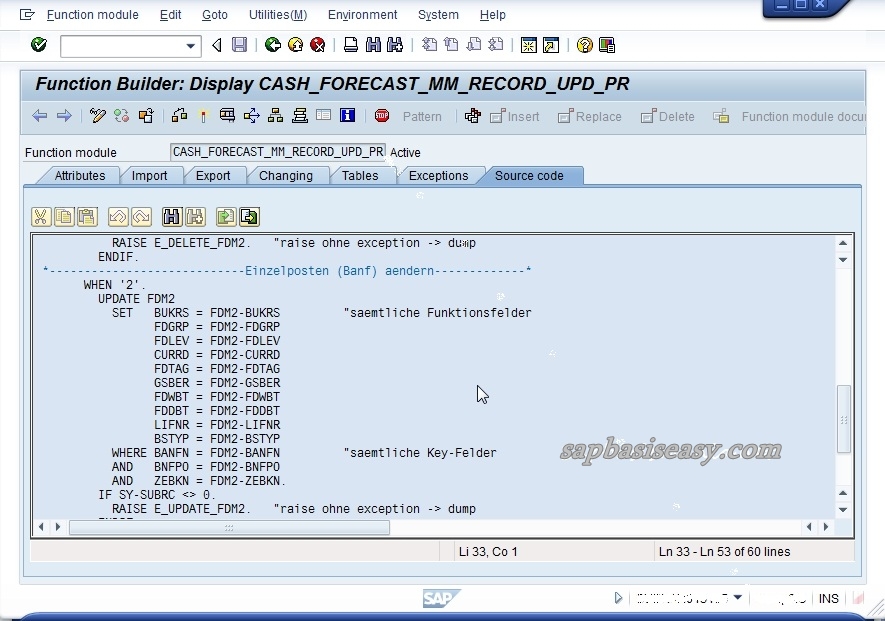 How to monitor SAP cancelled update SAP Basis Easy