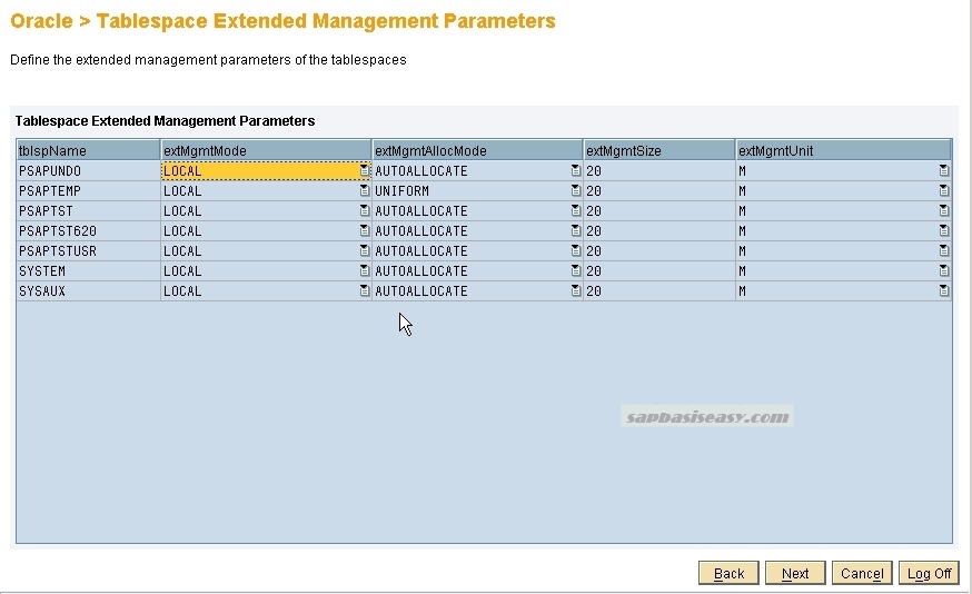 How to install SAP Database Instance SAP Basis Easy